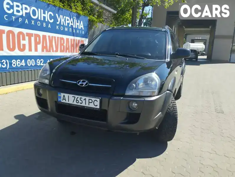 Позашляховик / Кросовер Hyundai Tucson 2007 2 л. Ручна / Механіка обл. Київська, Ставище - Фото 1/8