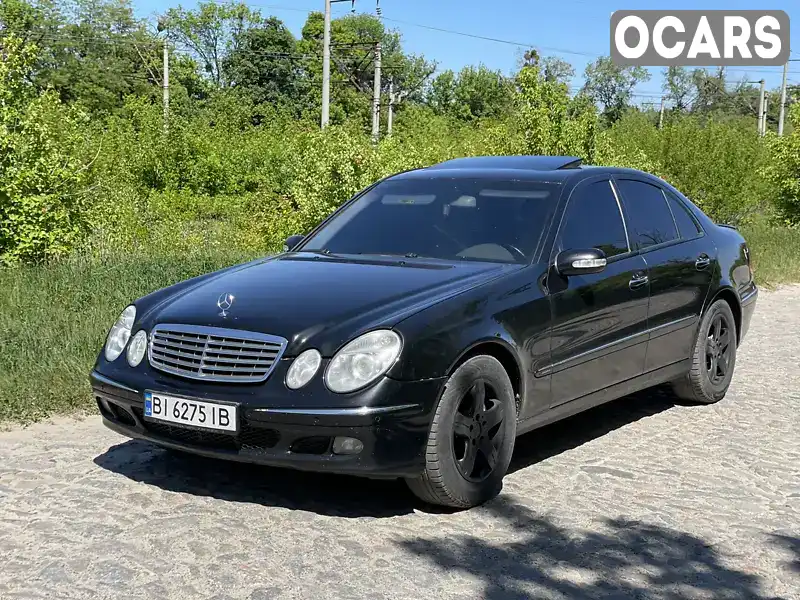 Седан Mercedes-Benz E-Class 2002 3.2 л. Автомат обл. Полтавська, Полтава - Фото 1/8