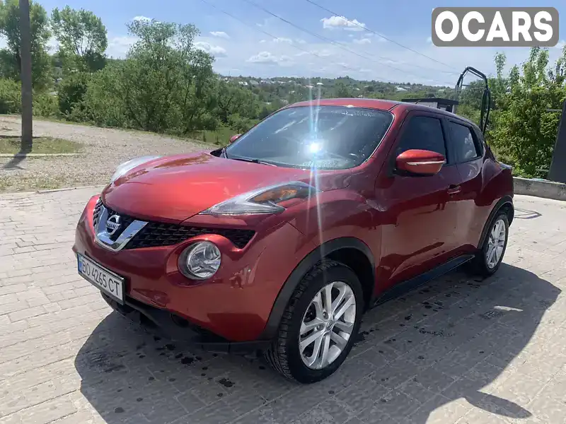 Позашляховик / Кросовер Nissan Juke 2015 1.62 л. Автомат обл. Тернопільська, Тернопіль - Фото 1/6