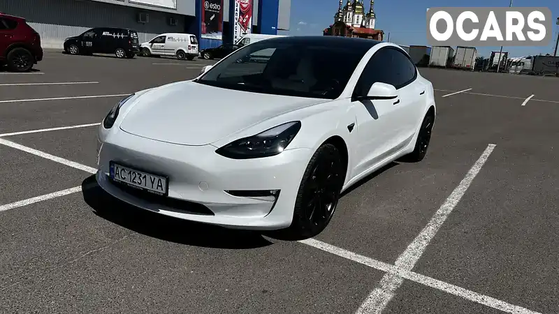 Седан Tesla Model 3 2021 null_content л. Автомат обл. Волинська, Ковель - Фото 1/11