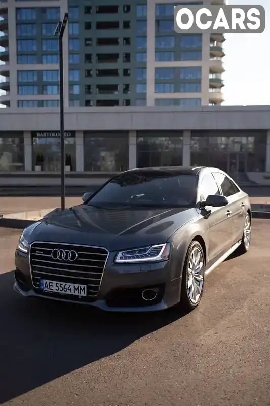 Седан Audi A8 2016 3 л. Автомат обл. Дніпропетровська, Дніпро (Дніпропетровськ) - Фото 1/21