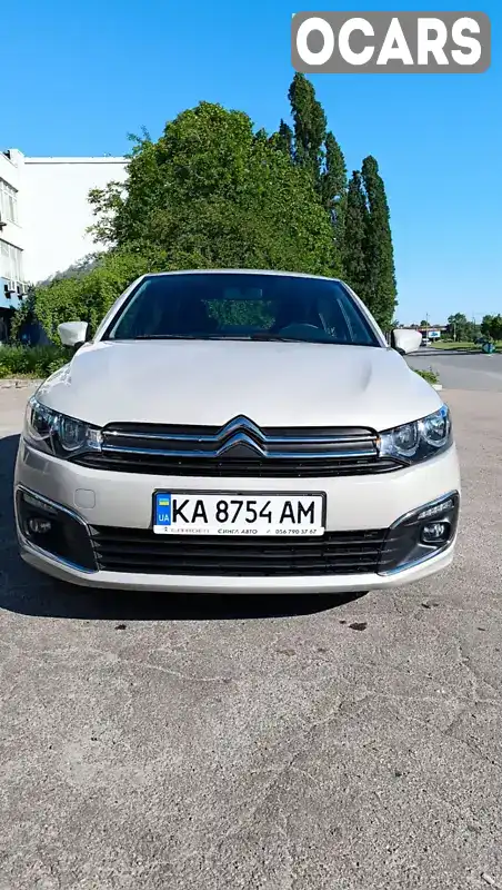 Седан Citroen C-Elysee 2019 1.56 л. Ручная / Механика обл. Днепропетровская, Днепр (Днепропетровск) - Фото 1/18