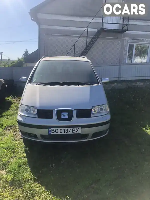 Мінівен SEAT Alhambra 2001 1.9 л. Типтронік обл. Тернопільська, Підволочиськ - Фото 1/6