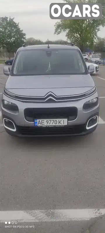 Мінівен Citroen Berlingo 2019 1.56 л. Ручна / Механіка обл. Дніпропетровська, Дніпро (Дніпропетровськ) - Фото 1/9