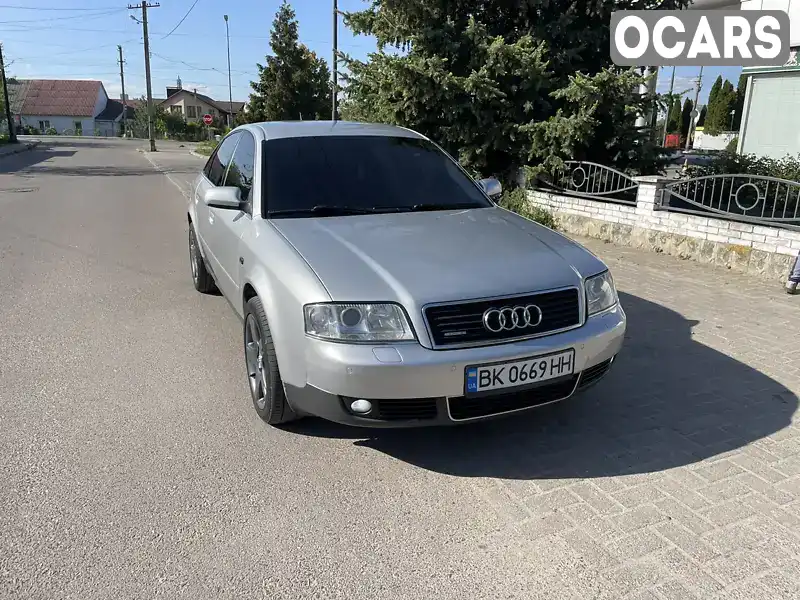 Седан Audi A6 2002 2.5 л. Автомат обл. Рівненська, Здолбунів - Фото 1/21