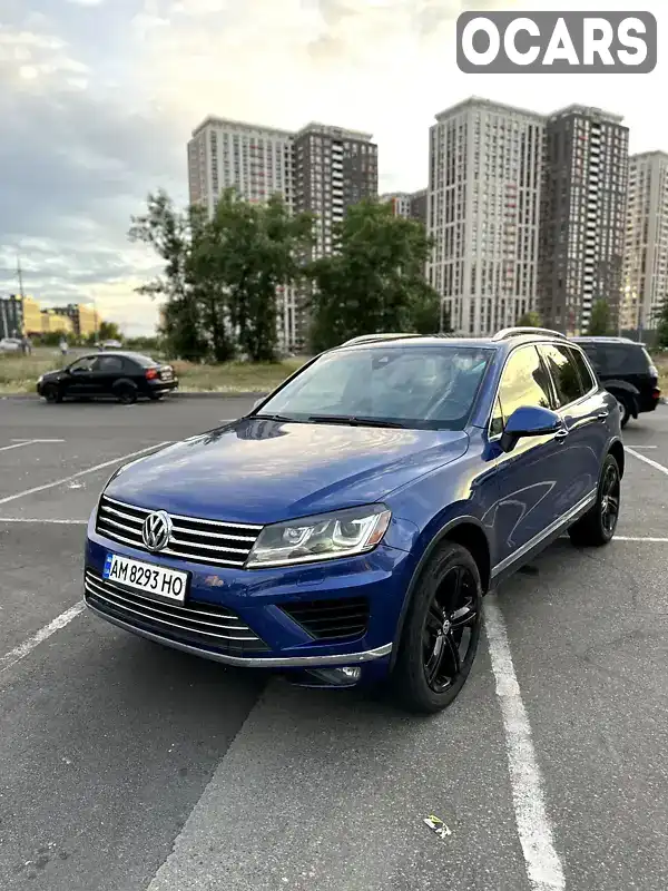 Позашляховик / Кросовер Volkswagen Touareg 2016 3.6 л. Автомат обл. Дніпропетровська, Межова - Фото 1/21