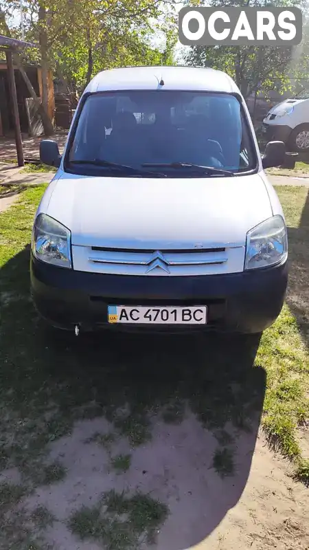 Мінівен Citroen Berlingo 2004 1.9 л. Ручна / Механіка обл. Волинська, Камінь-Каширський - Фото 1/13