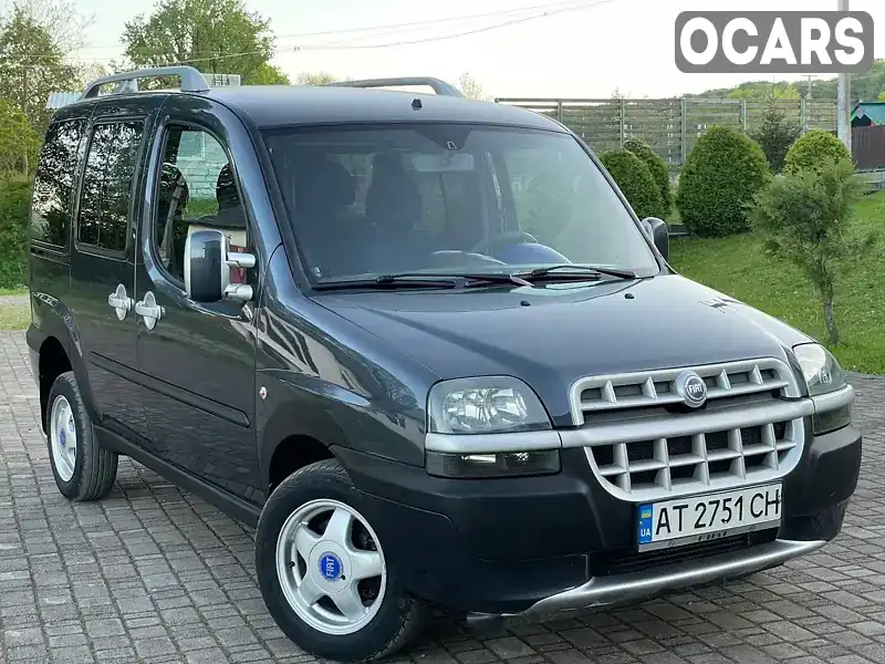 Мінівен Fiat Doblo 2005 1.9 л. Ручна / Механіка обл. Івано-Франківська, Коломия - Фото 1/21