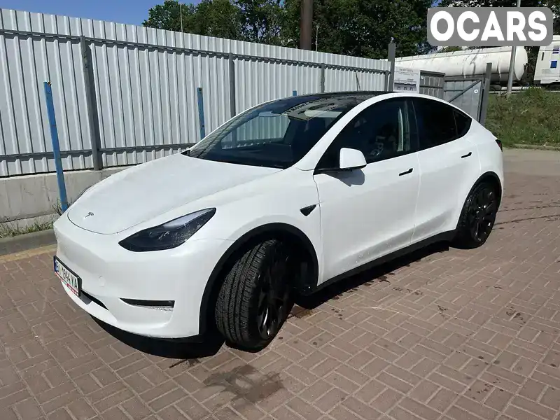 Позашляховик / Кросовер Tesla Model Y 2022 null_content л. Автомат обл. Полтавська, Полтава - Фото 1/13