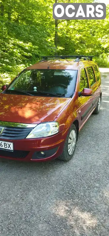 Універсал Dacia Logan MCV 2009 1.6 л. Ручна / Механіка обл. Тернопільська, Борщів - Фото 1/21