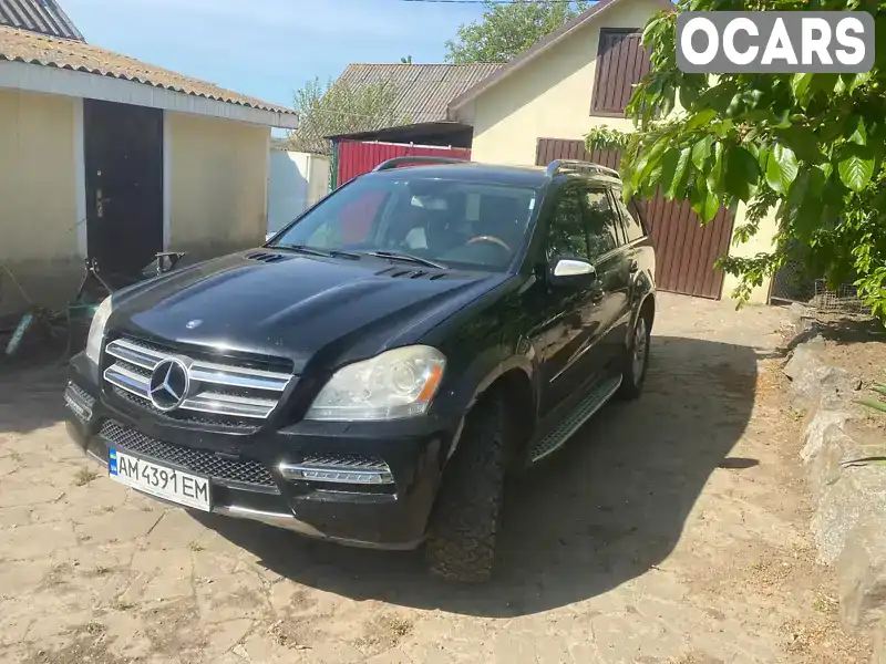 Позашляховик / Кросовер Mercedes-Benz GL-Class 2009 3 л. Автомат обл. Житомирська, Ружин - Фото 1/9