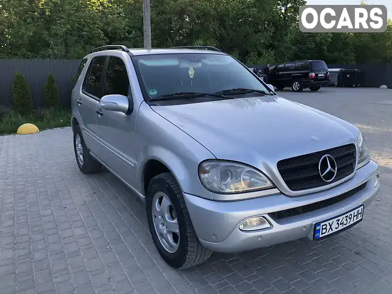 Позашляховик / Кросовер Mercedes-Benz M-Class 2002 2.69 л. Типтронік обл. Хмельницька, Кам'янець-Подільський - Фото 1/21