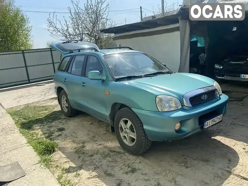 Позашляховик / Кросовер Hyundai Santa FE 2001 2.4 л. Ручна / Механіка обл. Київська, Київ - Фото 1/8