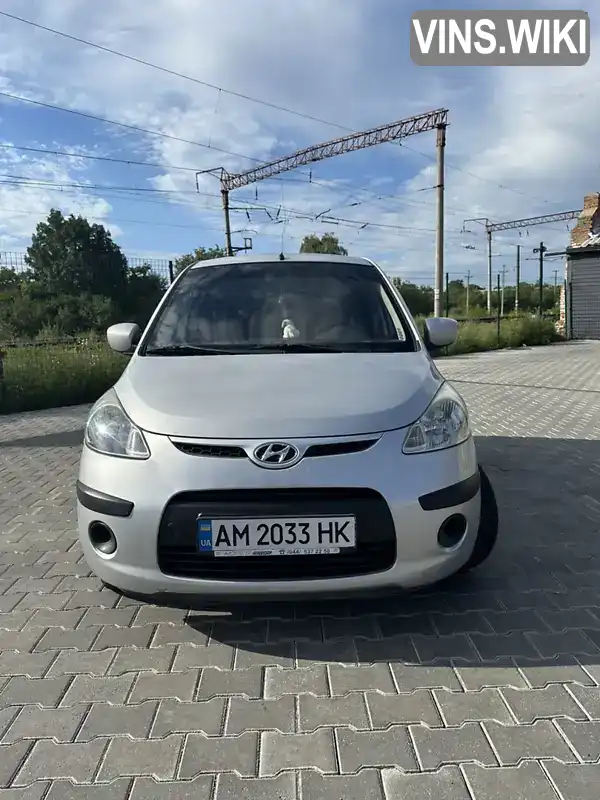 Хэтчбек Hyundai i10 2008 1.1 л. Ручная / Механика обл. Житомирская, Звягель - Фото 1/21