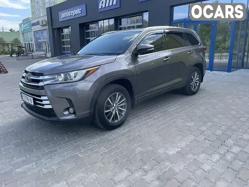 Позашляховик / Кросовер Toyota Highlander 2017 3.46 л. Автомат обл. Полтавська, Полтава - Фото 1/17