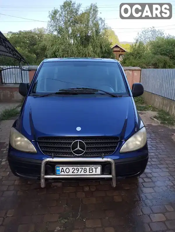 Мінівен Mercedes-Benz Vito 2004 2.15 л. Ручна / Механіка обл. Закарпатська, Великий Березний - Фото 1/12