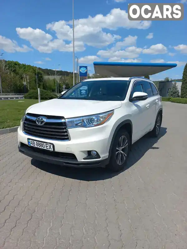 Позашляховик / Кросовер Toyota Highlander 2016 3.46 л. Автомат обл. Вінницька, Могилів-Подільський - Фото 1/21