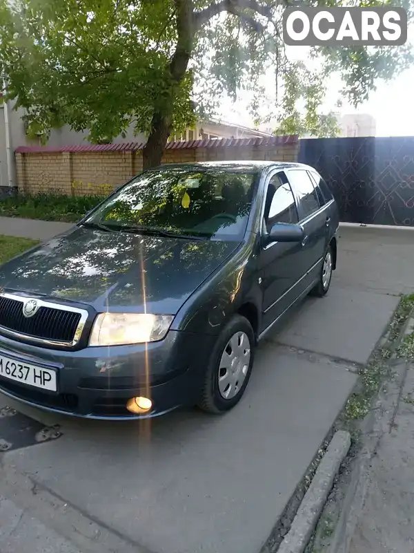 Универсал Skoda Fabia 2006 1.39 л. Ручная / Механика обл. Житомирская, Звягель - Фото 1/21