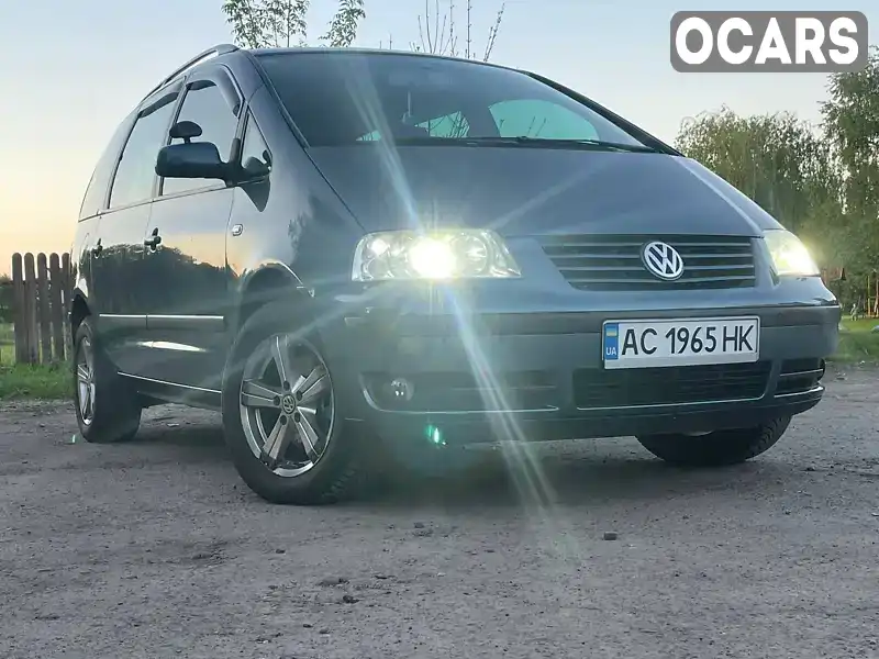 Мінівен Volkswagen Sharan 2003 1.9 л. Ручна / Механіка обл. Волинська, Луцьк - Фото 1/14