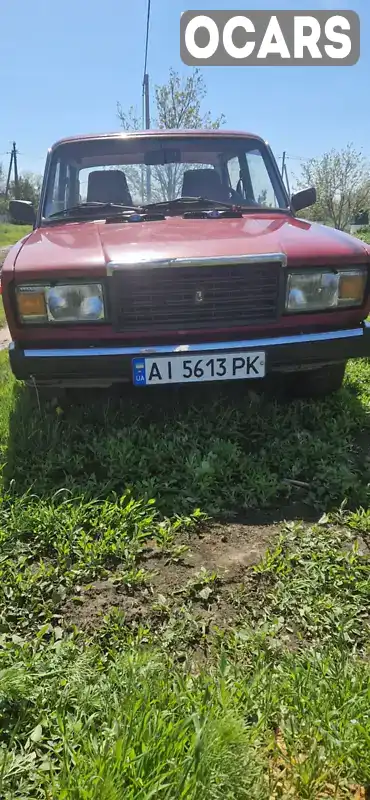 Седан ВАЗ / Lada 2107 1987 1.5 л. Ручна / Механіка обл. Київська, Біла Церква - Фото 1/9