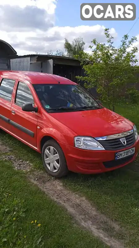 Седан Dacia Logan 2011 1.6 л. Ручна / Механіка обл. Сумська, Конотоп - Фото 1/6