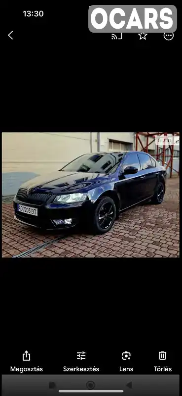 Ліфтбек Skoda Octavia 2013 1.4 л. обл. Закарпатська, Берегове - Фото 1/6