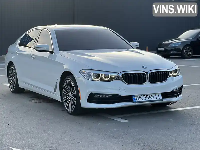 WBAJA9C56JB249953 BMW 5 Series 2018 Седан 2 л. Фото 1