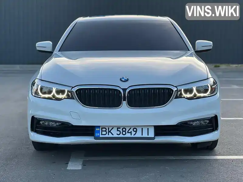 WBAJA9C56JB249953 BMW 5 Series 2018 Седан 2 л. Фото 2