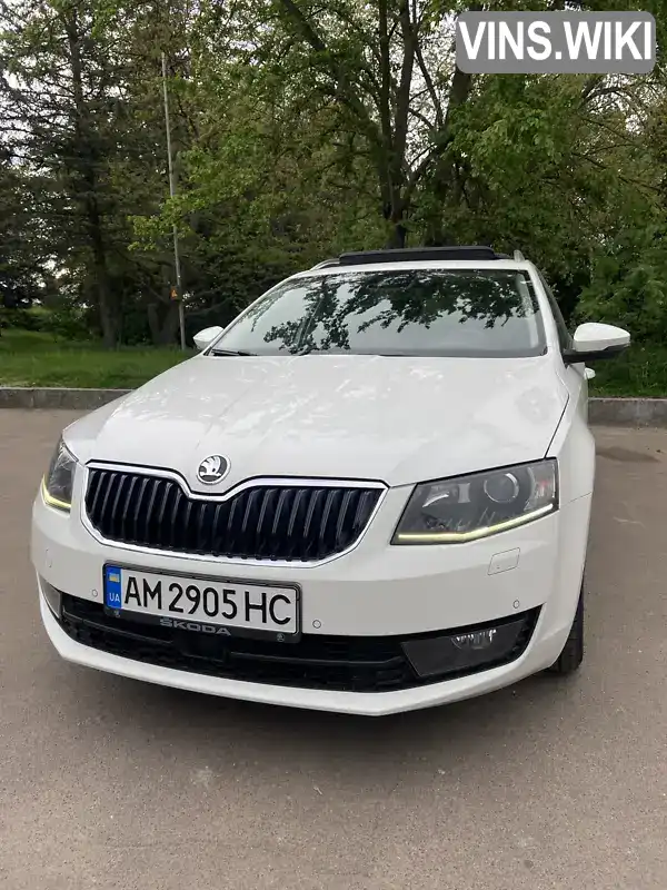 Універсал Skoda Octavia 2014 1.8 л. Автомат обл. Житомирська, Житомир - Фото 1/21