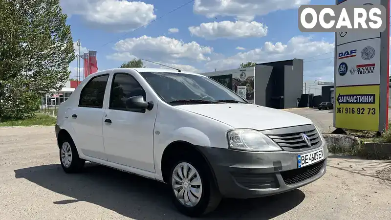 Седан Renault Logan 2013 1.39 л. Ручна / Механіка обл. Миколаївська, Миколаїв - Фото 1/16