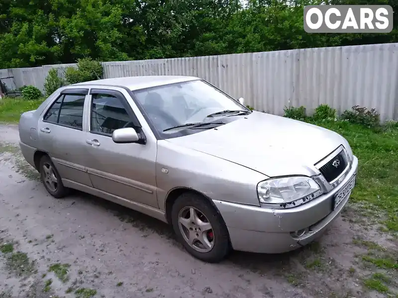 Седан Chery Amulet 2007 1.6 л. Ручна / Механіка обл. Чернігівська, Прилуки - Фото 1/7