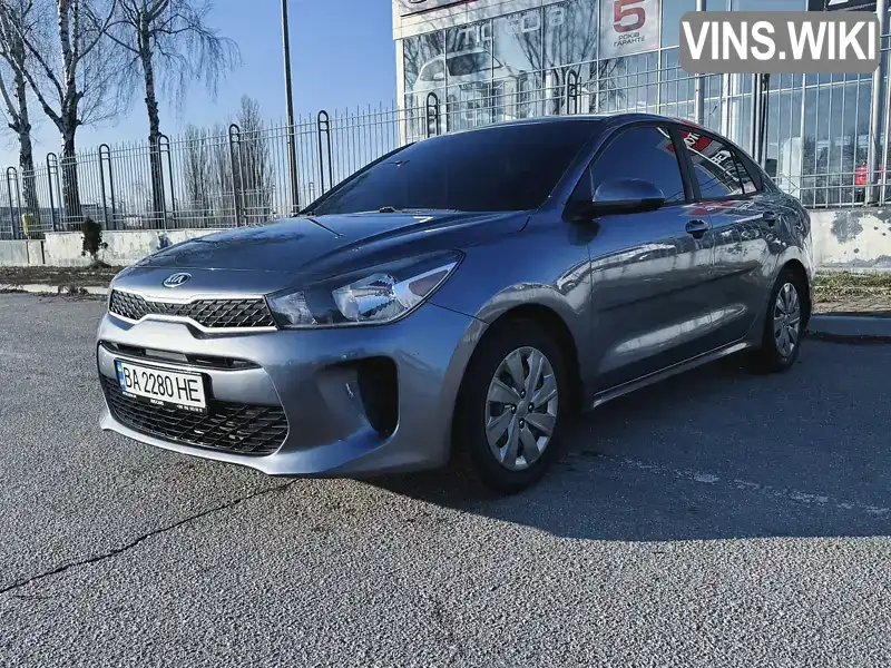 Седан Kia Rio 2019 1.59 л. Автомат обл. Полтавская, Кременчуг - Фото 1/21