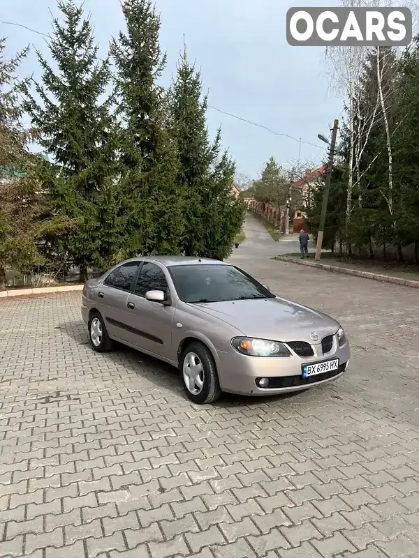 Седан Nissan Almera 2006 1.8 л. Ручна / Механіка обл. Хмельницька, Хмельницький - Фото 1/8