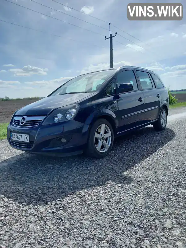 Минивэн Opel Zafira 2014 1.69 л. Ручная / Механика обл. Черкасская, Каменка - Фото 1/13