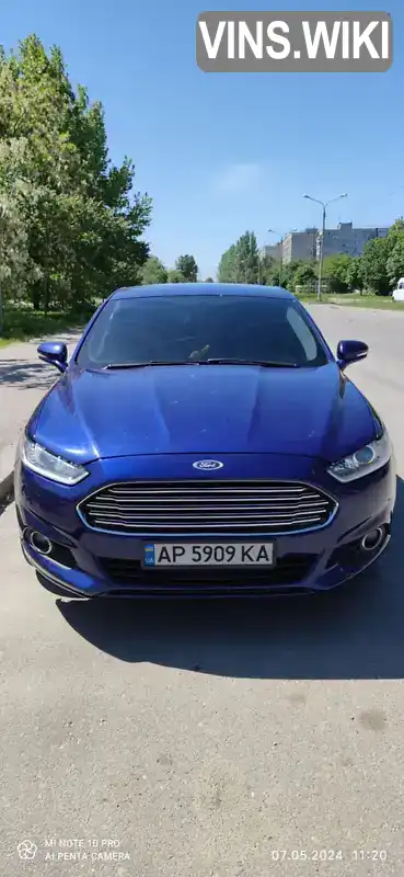 Седан Ford Fusion 2014 2 л. Автомат обл. Запорізька, Запоріжжя - Фото 1/20