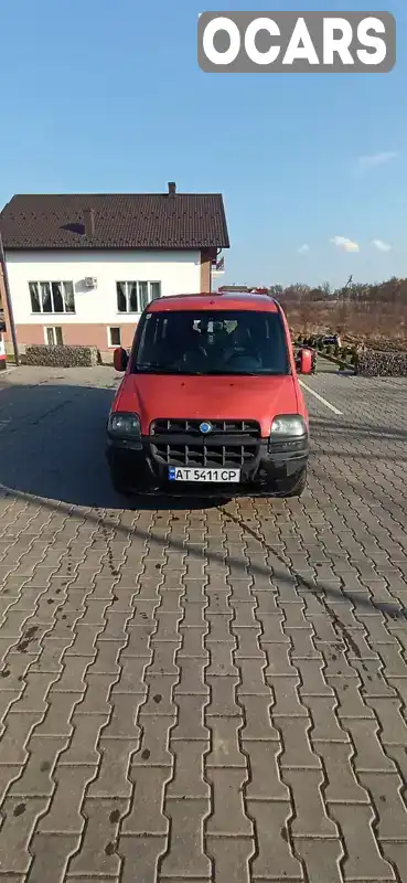 Мінівен Fiat Doblo 2003 1.9 л. Ручна / Механіка обл. Івано-Франківська, Снятин - Фото 1/21