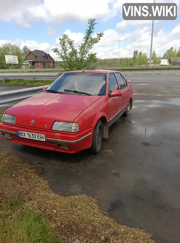 Седан Renault 19 1992 1.7 л. Ручна / Механіка обл. Житомирська, Брусилів - Фото 1/4