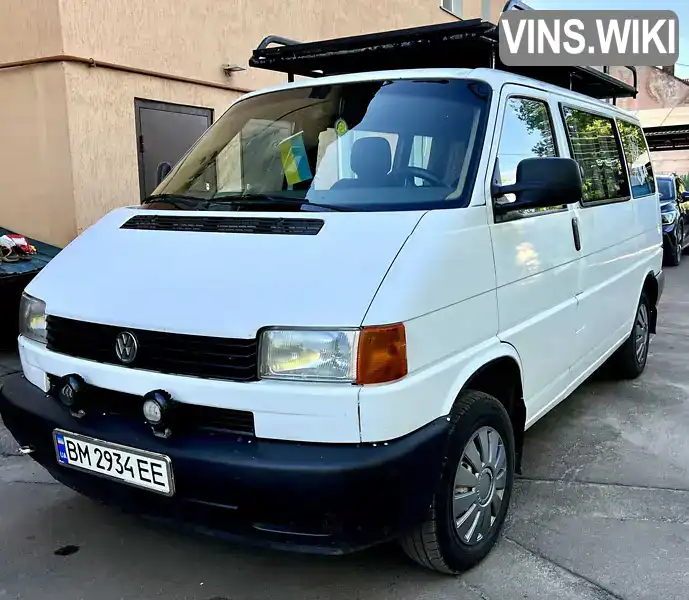 Мінівен Volkswagen Transporter 2001 1.9 л. Ручна / Механіка обл. Сумська, Кролевець - Фото 1/13