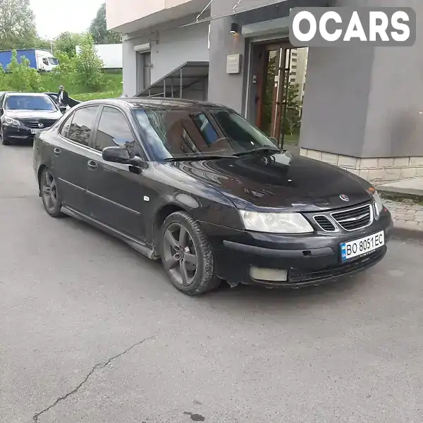 Седан Saab 9-3 2003 2.2 л. Ручна / Механіка обл. Тернопільська, Тернопіль - Фото 1/8