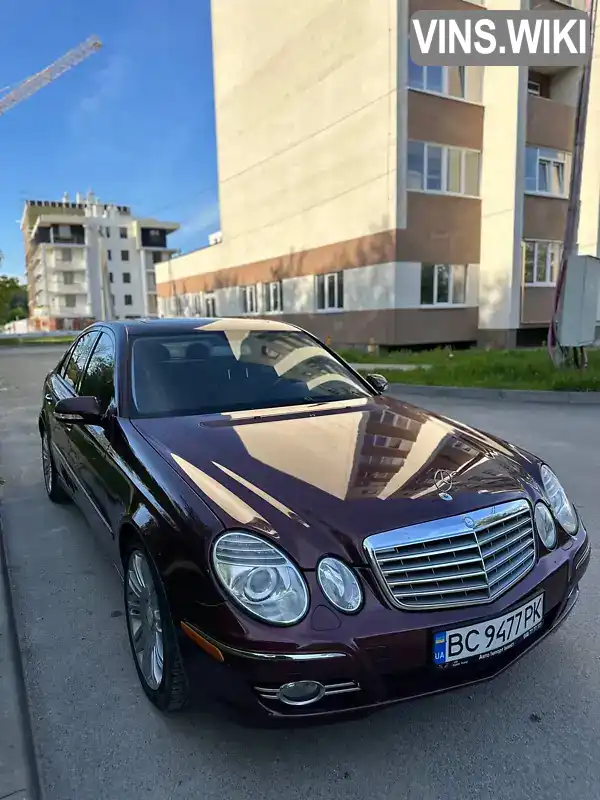 Седан Mercedes-Benz E-Class 2008 3.5 л. Автомат обл. Львовская, Львов - Фото 1/21