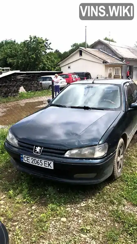 Седан Peugeot 406 1996 2 л. Ручна / Механіка обл. Івано-Франківська, Косів - Фото 1/10