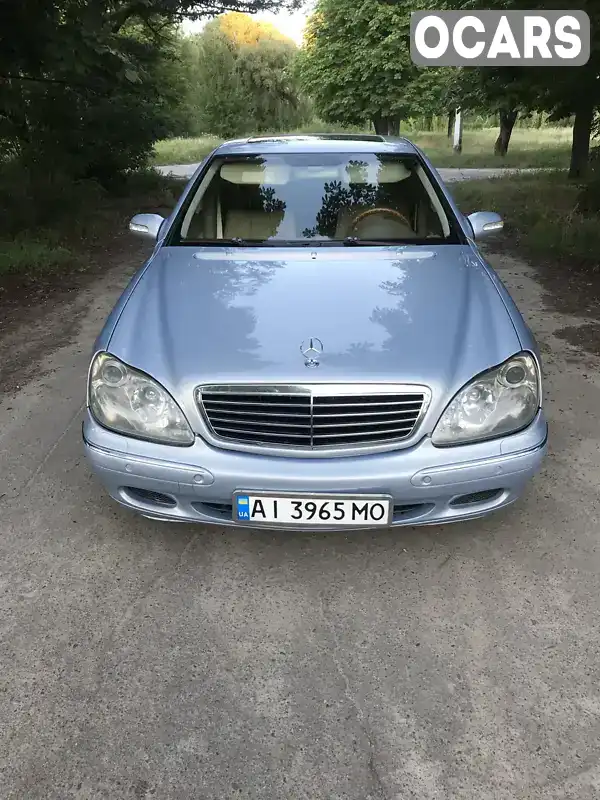 Седан Mercedes-Benz S-Class 2002 5 л. Автомат обл. Черкасская, Звенигородка - Фото 1/21