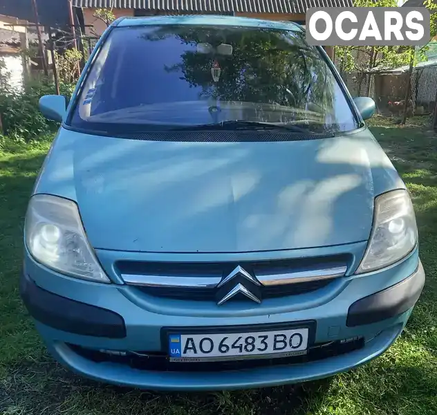 Мінівен Citroen C8 2002 2 л. Ручна / Механіка обл. Закарпатська, Ужгород - Фото 1/9