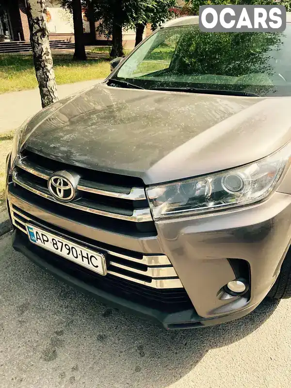 Позашляховик / Кросовер Toyota Highlander 2019 3.5 л. Автомат обл. Запорізька, Запоріжжя - Фото 1/8