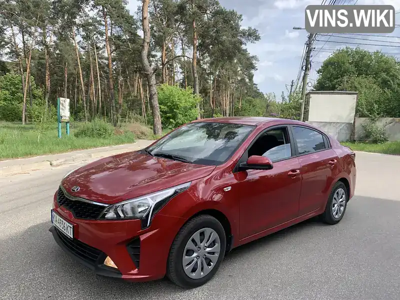 Седан Kia Rio 2021 1.37 л. обл. Київська, Київ - Фото 1/10