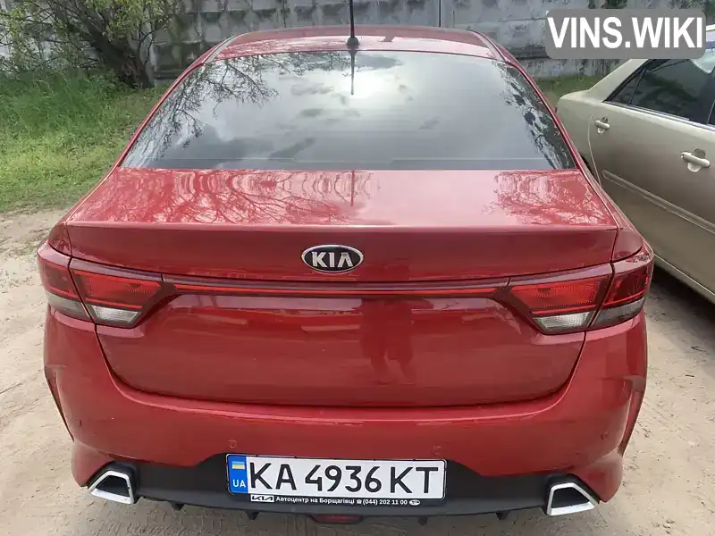 Y6DC241ABMR220231 Kia Rio 2021 Седан 1.37 л. Фото 7