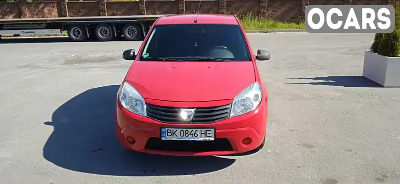 Хетчбек Dacia Sandero 2009 1.39 л. Ручна / Механіка обл. Рівненська, Рівне - Фото 1/14