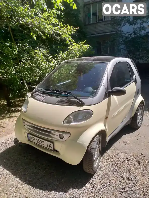 Купе Smart Fortwo 1999 0.6 л. Робот обл. Запорізька, Запоріжжя - Фото 1/14