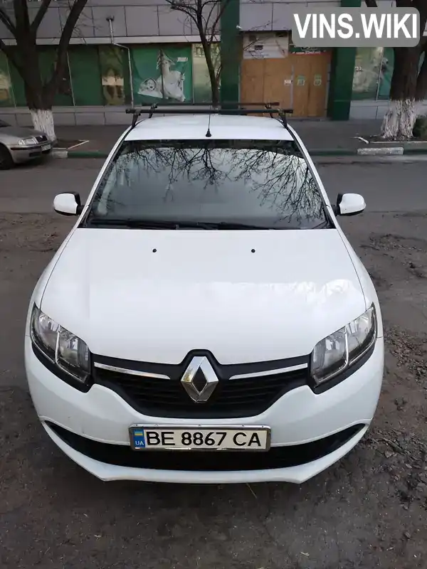 Седан Renault Logan 2013 1.15 л. Ручна / Механіка обл. Миколаївська, Миколаїв - Фото 1/17