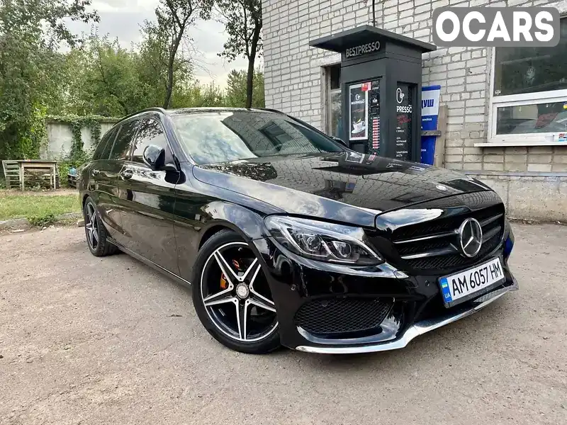 Універсал Mercedes-Benz C-Class 2014 2.14 л. Автомат обл. Житомирська, Звягель - Фото 1/21